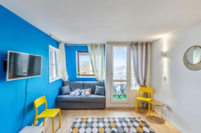 Charming studio with seaview balcony in the port of Deauville - Welkeys